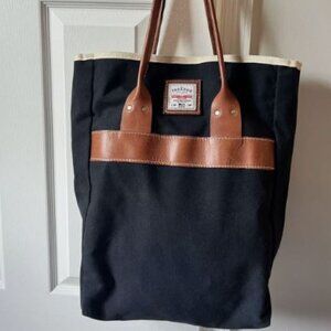 Treason Toting Company Unisex Large Top- Handle Bag Canvas/Leather